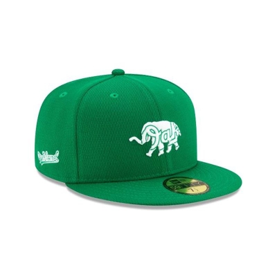 Oakland Athletics Gorra | New Era MLB St Patricks Day 59fifty Fitted Cap Mexico - Verdes